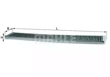 Фильтр салона - KNECHT (2182458, 64319216590, 64319257504) Knecht LAK102