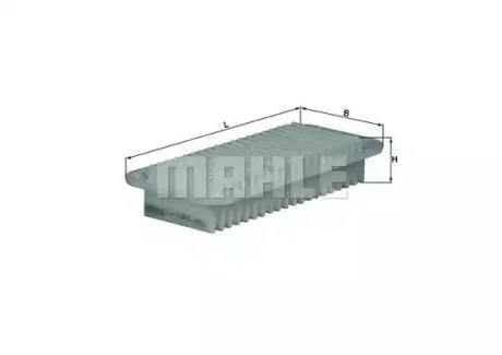 Фильтр воздушный - KNECHT LX 1001 (E147182, 5142150230, 1780131060) Knecht LX1001