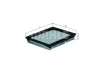 Фильтр воздушный - KNECHT (8285, 2S619601CA, 1140778) Knecht (LX1268) изображение 2