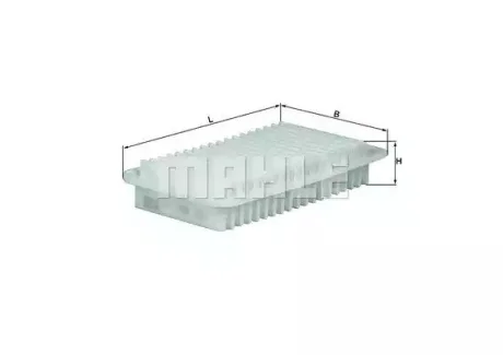 Фильтр воздушный - KNECHT LX 1286 (B8121170, B1109103, 1064000180) Knecht LX1286