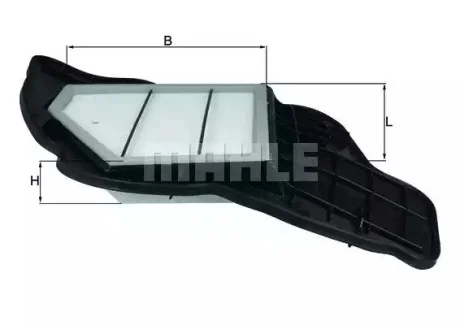 Фильтр воздушный - KNECHT LX 1684/5 (13717577457, 13717577458) Knecht LX16845