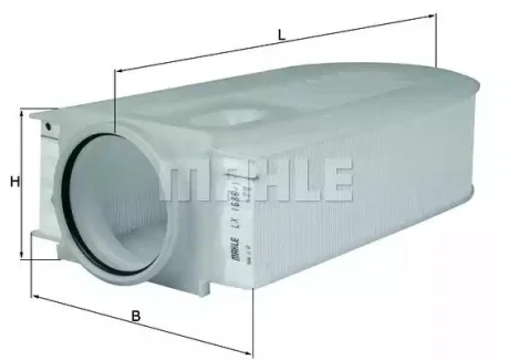 Воздушный фильтр MB E-class (W212) 09- Knecht LX16861