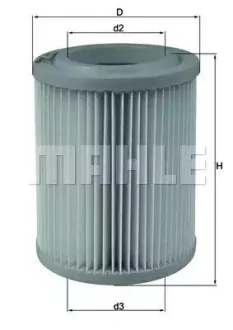 Фильтр воздушный - KNECHT LX 1768 (AY120HN029, 8405, 17220PNB003) Knecht LX1768