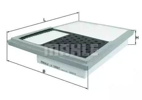 Фильтр воздушный - KNECHT LX 1850/1 (A6420943004, A6420942204, A6420940204) Knecht LX18501