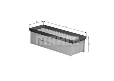 Фильтр воздушный - KNECHT LX 1953 (8200985420, 165463998R, 165464064R) Knecht LX1953