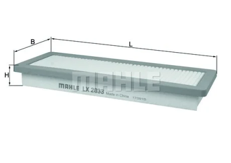 Фильтр воздушный - KNECHT LX 2033 (13717568728, 13717576691, 1420T3) Knecht LX2033