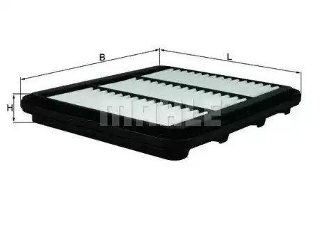 Фото Фільтр повітряний Daewoo Matiz 0.8/1.0SOHC 00- KNECHT (LX2690) зображення 1