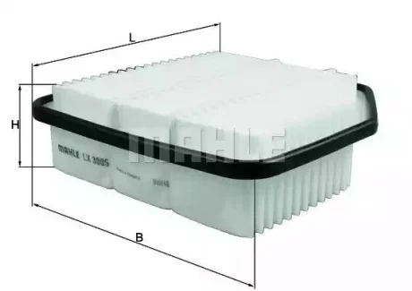 Фильтр воздушный - KNECHT LX 3005 (1780126010, 17801YZZAA) Knecht LX3005