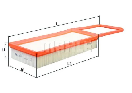 Фильтр воздуха - KNECHT (13718626739, 8626739) Knecht LX3249
