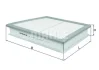 Фильтр воздуха - KNECHT (13718513944, 8692202, 8513944) Knecht (LX4060) изображение 2