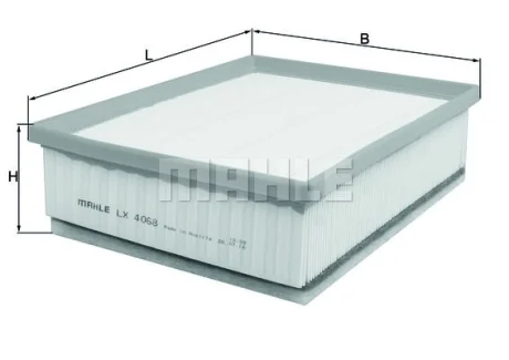 Фильтр воздушный - KNECHT LX 4068 (95516926, 93451662, 165461783R) Knecht LX4068