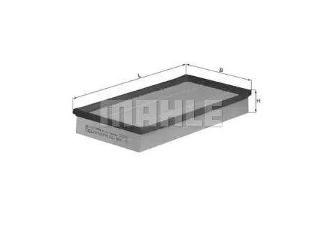 Фильтр воздушный - KNECHT LX 684 (6J0129620, 1444AK, 10005004) Knecht LX684
