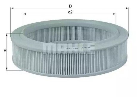 Фильтр воздушный KNECHT LX81