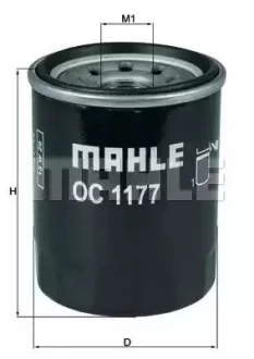 Фильтр масляный - KNECHT OC 1177 (90915YZZS2, SU00300311, 15208AA031) Knecht OC1177