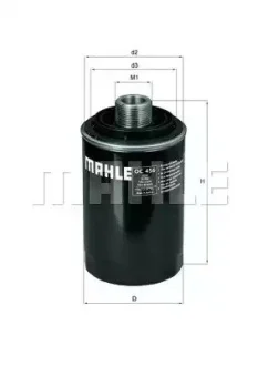 Фильтр масляный - KNECHT OC 456 (1016053926, 06J115403N, 06A115555B) Knecht OC456