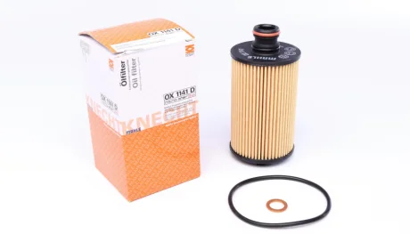 Масляний фільтр SSANGYONG ACTYON II, ACTYON SPORTS I, ACTYON SPORTS II, KORANDO, MUSSO, MUSSO GRAND, REXTON, REXTON W / REXTON, RODIUS II, STAVIC, XLV 1.6D/2.0D/2.2D 11.10 Knecht OX1141D