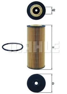 Фильтр масла - KNECHT (2781840125, A2781840125, A2781800009) Knecht OX1162D