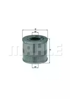 Масляний фільтр AUDI A8 D2 3.7/4.2 03.94-06.99 Knecht OX122D