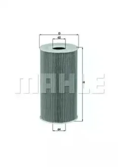 Фильтр масляный - KNECHT OX 126D (93180093, 90542604, 11428515084) Knecht OX126D