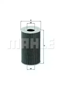 Фильтр масляный - KNECHT OX 128/1D (99610702054, 99610702055, 99610722552) Knecht OX1281D