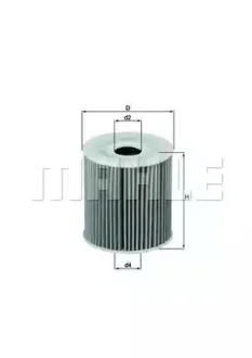 Фильтр масляный - KNECHT OX 149D (VOLVO1275810, 1275811, 1275810) Knecht OX149D