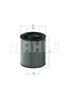 Масляний фільтр BMW 3 (E36), 3 (E46), 3 (E90), 5 (E39), 5 (E60), 5 (E61), 7 (E38), 7 (E65, E66, E67), X3 (E83), X5 (E53), Z3 (E36), Z4 (E85) FORD GT 2.0-5.4 01.91-10.11 Knecht OX1541D