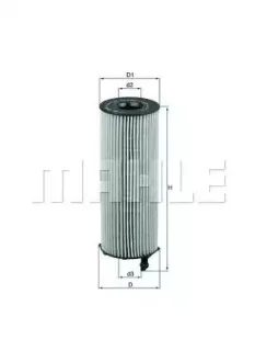 Масляний фільтр AUDI A4 B7, A4 B8, A5, A6 ALLROAD C6, A6 C6, A8 D3, Q7 VW PHAETON, TOUAREG 2.7D-4.2D 05.03-03.16 Knecht OX1961D