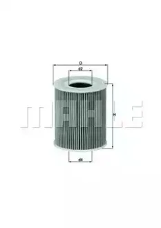 Фильтр масляный - KNECHT OX 203D (L32114302, 1119274, 1124160) Knecht OX203D