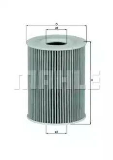 Фильтр масляный - KNECHT OX 254D1 (6291800109, A6291800009, 6291800009) Knecht OX254D1