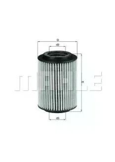 Фильтр масляный - KNECHT OX 347D (15430RSRE01) Knecht OX347D