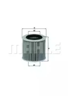 Фильтр масляный - KNECHT OX 360D (3D198819A, 3D198819, 2251) Knecht OX360D