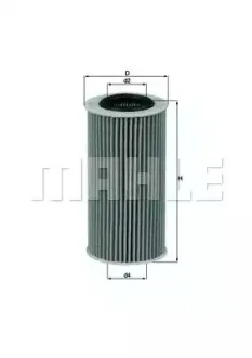 Фильтр масляный - KNECHT OX 379D (07K117070, 06D115562A, 06D115562) Knecht OX379D