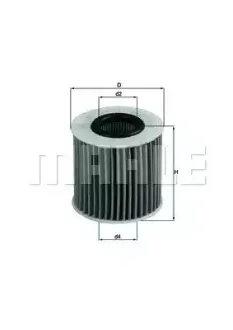 Масляний фільтр LEXUS ES, GS, IS III, LC, LS, NX, RC, RX LOTUS EVORA, EXIGE PONTIAC VIBE TOYOTA ALPHARD / VELLFIRE, AURIS, AVALON, CAMRY, COROLLA, FJ CRUISER, HARRIER 1.4D-4.6 01.87 Knecht OX414D1