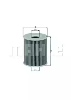 Масляний фільтр SEAT IBIZA IV, IBIZA IV SC, IBIZA IV ST SKODA FABIA II, ROOMSTER, ROOMSTER PRAKTIK VW POLO V 1.2D 10.09-05.15 Knecht OX422D