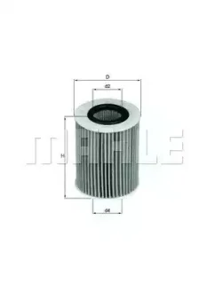 Фильтр масляный - KNECHT OX 437D (5650375, 98018448) Knecht OX437D
