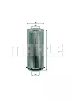 Фильтр масляный - KNECHT OX 560D (11427808443) Knecht OX560D
