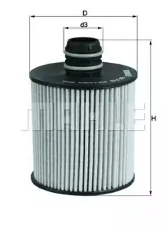 Фильтр масляный - KNECHT OX 779D (95511489, 00K68103969AA, 0071754237) Knecht OX779D