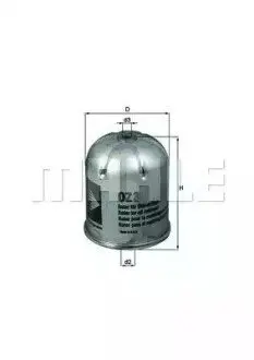 Фільтр масляний Renault Magnum 12.0/16.4 96-/Premium 11.1 00-/Kerax 11.1 01 Knecht OZ3D