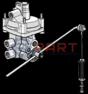 Пневморегулятор тормозов. сил - Knorr-Bremse Knorr Bremse BR4370