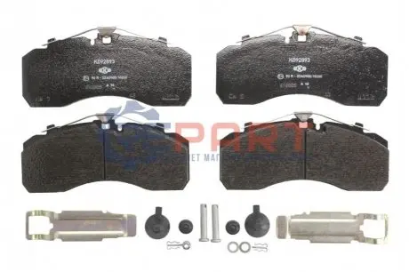 Тормозные колодки, дисковые. Knorr Bremse K094436K50