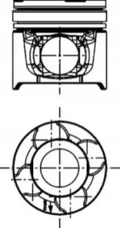Поршень KOLBENSCHMIDT 40217600