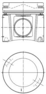 Поршень KOLBENSCHMIDT 40448601