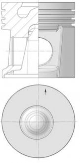 Поршня KOLBENSCHMIDT 40554600