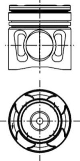 Поршень KOLBENSCHMIDT 40595601