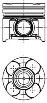 Поршень 82 (STD) ALFA ROMEO 147, 156, 159, 166, GT CADILLAC BLS FIAT BRAVO II, CROMA, STILO LANCIA THESIS OPEL ASTRA H, ASTRA H GTC, SIGNUM, VECTRA C, VECTRA C GTS, ZAFIRA B 1.9D/2.4D 11.02 KOLBENSCHMIDT 40660600 Купити в Україні