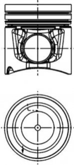 Поршень KOLBENSCHMIDT 40666600 (фото 1)