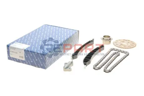 Комплект ланцюга ГРМ Renault Trafic 1.6 DCi 14- (ланцюг, натяжник, шестерня) KOLBENSCHMIDT 407380400000 Купити в Україні