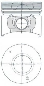 Поршень KOLBENSCHMIDT 40773600 (фото 1)