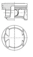 Поршень 73,65 (+0,25) OPEL ADAM, CORSA D, CORSA E 1.2/1.2LPG 12.09 KOLBENSCHMIDT 41006610