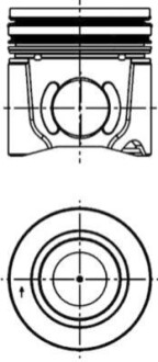 Поршень KOLBENSCHMIDT 41077620